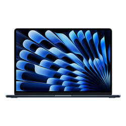 Apple MacBook Air 15-inch : M4 chip with 10-core CPU and 10-core GPU, 16GB, 256GB SSD - Midnight