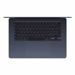 Apple MacBook Air 15-inch : M4 chip with 10-core CPU and 10-core GPU, 16GB, 256GB SSD - Midnight