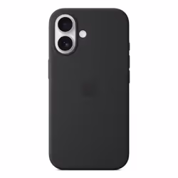 Apple iPhone 16 Silicone Case with MagSafe - Black - Additional view 4