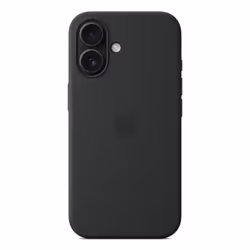 Apple iPhone 16 Silicone Case with MagSafe - Black - Additional view 5