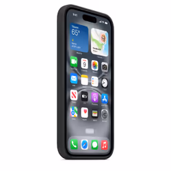 Apple iPhone 16 Silicone Case with MagSafe - Black - Additional view 6