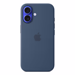 Apple iPhone 16 Silicone Case with MagSafe - Denim - Additional view 5
