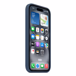 Apple iPhone 16 Silicone Case with MagSafe - Denim - Additional view 6