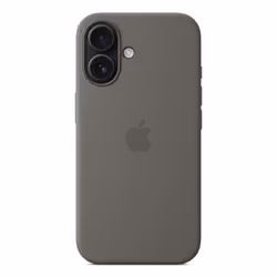 Apple iPhone 16 Silicone Case with MagSafe - Stone Gray - Additional view 5