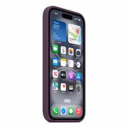 Apple iPhone 16 Silicone Case with MagSafe - Plum - Additional view 6