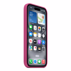 Apple iPhone 16 Silicone Case with MagSafe - Fuchsia - Additional view 6