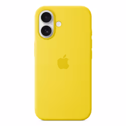 Apple iPhone 16 Silicone Case with MagSafe - Star Fruit - Additional view 4