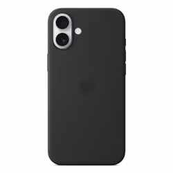 Apple iPhone 16 Plus Silicone Case with MagSafe - Black - Additional view 4