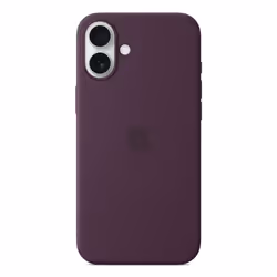 Apple iPhone 16 Plus Silicone Case with MagSafe - Plum - Additional view 4
