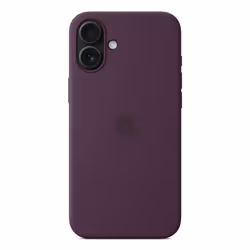 Apple iPhone 16 Plus Silicone Case with MagSafe - Plum - Additional view 5