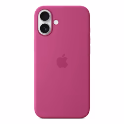 Apple iPhone 16 Plus Silicone Case with MagSafe - Fuchsia - Additional view 4