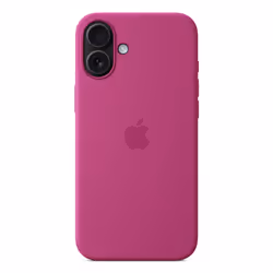 Apple iPhone 16 Plus Silicone Case with MagSafe - Fuchsia - Additional view 5