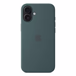 Apple iPhone 16 Plus Silicone Case with MagSafe - Lake Green - Additional view 5
