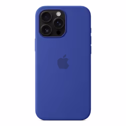 Apple iPhone 16 Pro Max Silicone Case with MagSafe - Ultramarine - Additional view 4