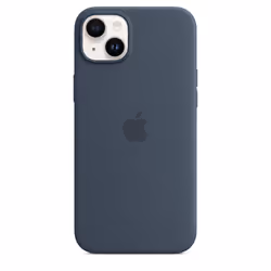 Apple iPhone 14 Plus Silicone Case with MagSafe - Storm Blue - Additional view 4
