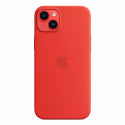 Apple iPhone 14 Plus Silicone Case with MagSafe - (PRODUCT)RED - Additional view 5