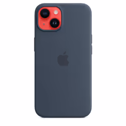 Apple iPhone 14 Silicone Case with MagSafe - Storm Blue - Additional view 5