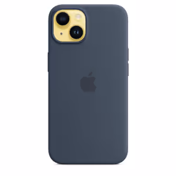 Apple iPhone 14 Silicone Case with MagSafe - Storm Blue - Additional view 6