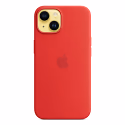 Apple iPhone 14 Silicone Case with MagSafe - (PRODUCT)RED - Additional view 6