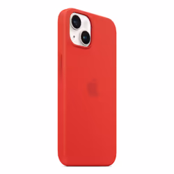 Apple iPhone 14 Silicone Case with MagSafe - (PRODUCT)RED - Additional view 7