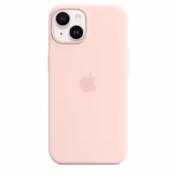 Apple iPhone 14 Silicone Case with MagSafe - Chalk Pink - Additional view 4