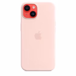Apple iPhone 14 Silicone Case with MagSafe - Chalk Pink - Additional view 5