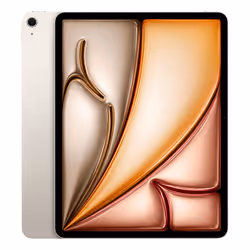 Apple iPad 13-inch Air Wi-Fi 128GB - Starlight, 33 cm (13"), 2732 x 2048 pixels, 128 GB, 8 GB, iPadOS 18, Beige