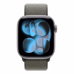 Apple MFFD4ZM/A Smart Wearable Accessories Band Green Nylon, Recycled polyester, Spandex - Additional view 3