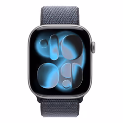 Apple MFFH4ZM/A Smart Wearable Accessories Band Blue Nylon, Recycled polyester, Spandex - Additional view 3