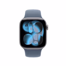 Apple 42mm Anchor Blue Sport Band - M/L Fluoroelastomer - Additional view 3