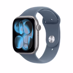 Apple 46mm Anchor Blue Sport Band - M/L Fluoroelastomer - Additional view 2