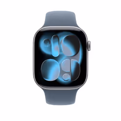 Apple 46mm Anchor Blue Sport Band - M/L Fluoroelastomer - Additional view 3