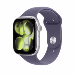 Apple 46mm Purple Fog Sport Band - S/M Fluoroelastomer - Additional view 2