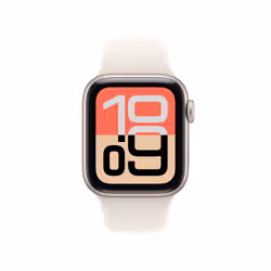 Apple Watch SE (3nd generation) SE 3 GPS 40mm Starlight Aluminium Case with Starlight Sport Band - M/L - Additional view 2