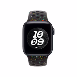 Apple 40mm Midnight Black Nike Sport Band - M/L Aluminium, Fluoroelastomer - Additional view 3