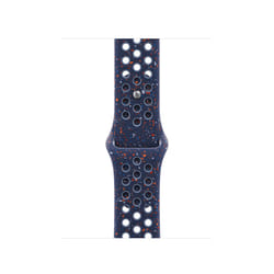 Apple 40mm Blue Ribbon Nike Sport Band - M/L Aluminium, Fluoroelastomer