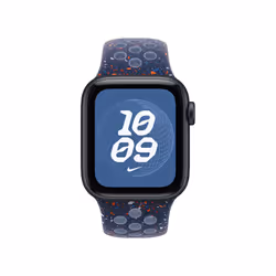 Apple 40mm Blue Ribbon Nike Sport Band - M/L Aluminium, Fluoroelastomer - Additional view 3