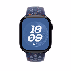 Apple Nike Sport Band Blue Aluminium, Fluoroelastomer - Additional view 3
