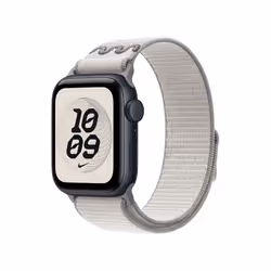 Apple Nike Sport Loop Band Grey Nylon, Recycled polyester, Spandex - Additional view 2