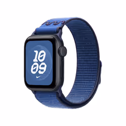 Apple Nike Sport Loop Band Blue Nylon, Recycled polyester, Spandex - Additional view 2