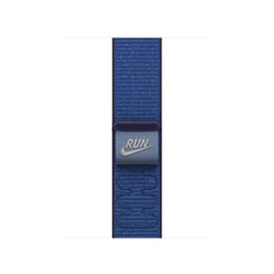 Apple Nike Sport Loop Band Blue Nylon, Recycled polyester, Spandex
