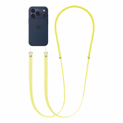 Apple Crossbody Strap - Neon Yellow - Additional view 2