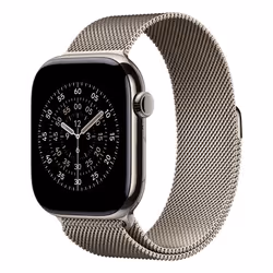 Apple 46mm Natural Milanese Loop - M/L - Additional view 2