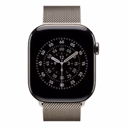 Apple 46mm Natural Milanese Loop - M/L - Additional view 3