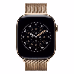 Apple 46mm Gold Milanese Loop - S/M - Additional view 3