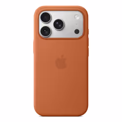 Apple iPhone 17 Pro Silicone Case with MagSafe – Orange - Additional view 2