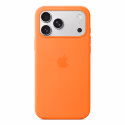 Apple iPhone 17 Pro Max Silicone Case with MagSafe – Orange - Additional view 2