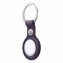 Apple AirTag FineWoven Key Ring – Midnight Purple - Additional view 2