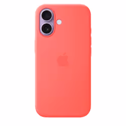 Apple iPhone 17 Silicone Case with MagSafe – Bright Guava - Additional view 2