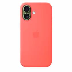 Apple iPhone 17 Silicone Case with MagSafe – Bright Guava - Additional view 3